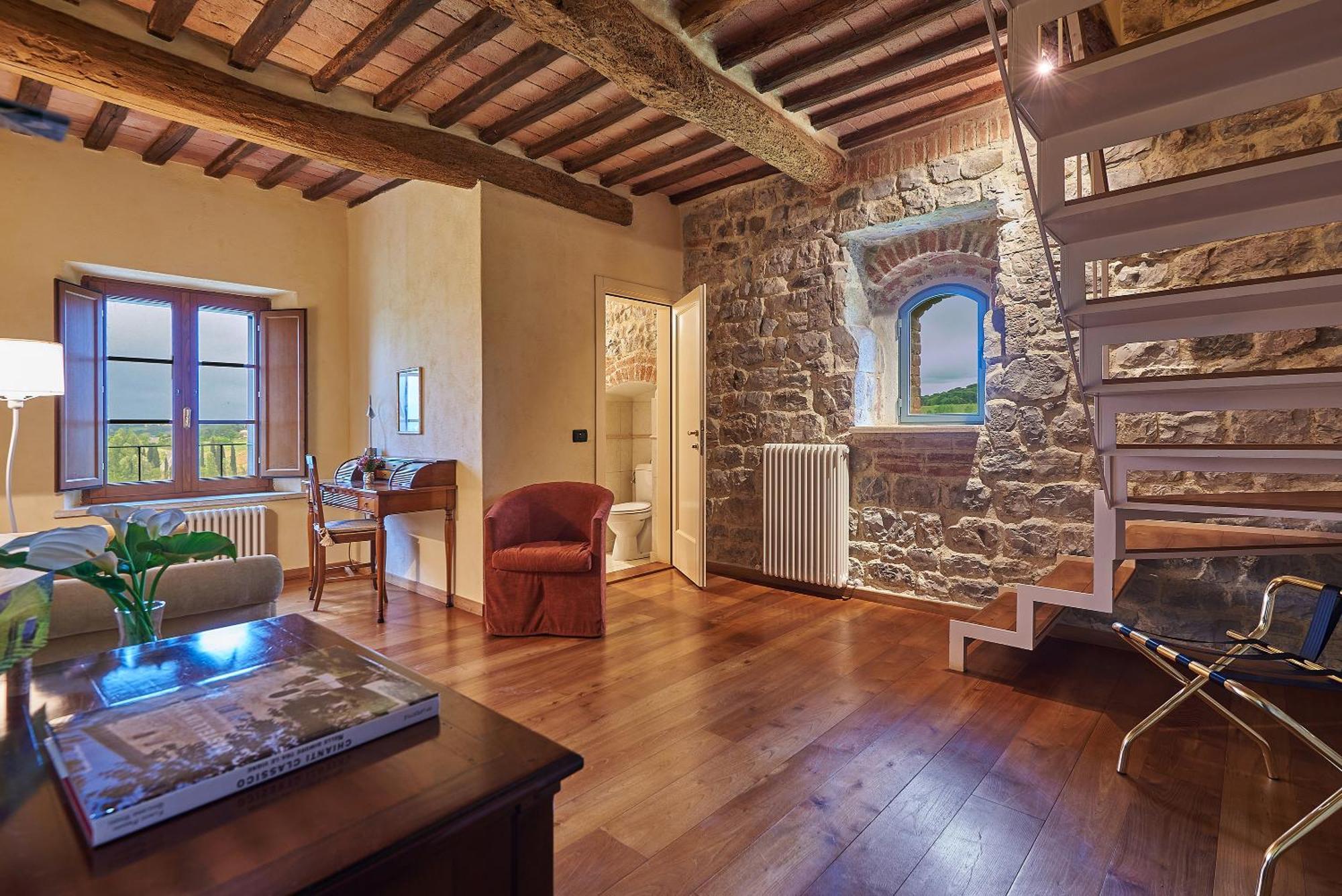 La Gazzara Castell'In Villa Castelnuovo Berardenga Exterior foto
