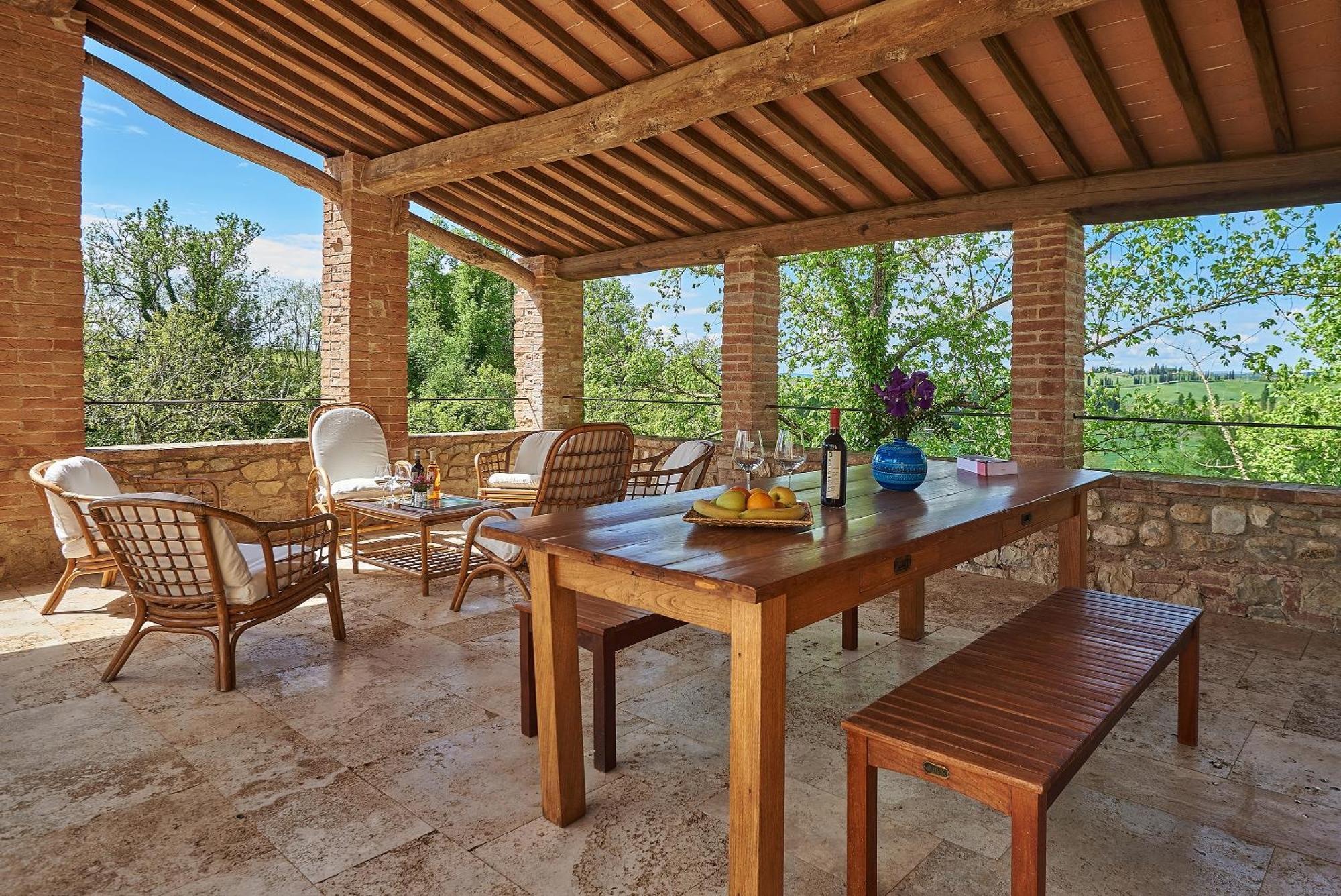 La Gazzara Castell'In Villa Castelnuovo Berardenga Exterior foto