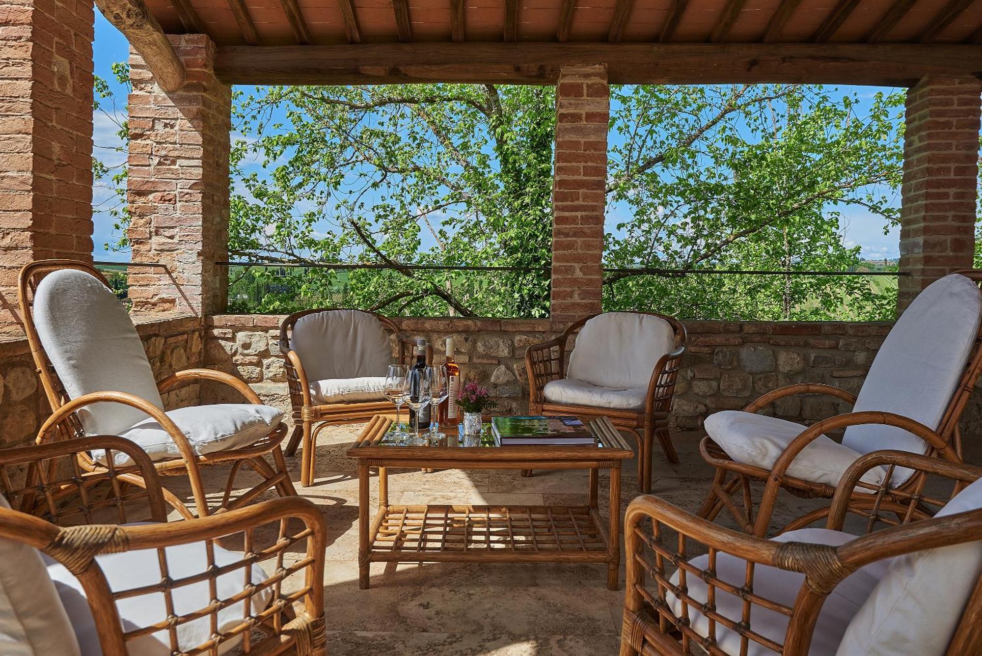 La Gazzara Castell'In Villa Castelnuovo Berardenga Exterior foto
