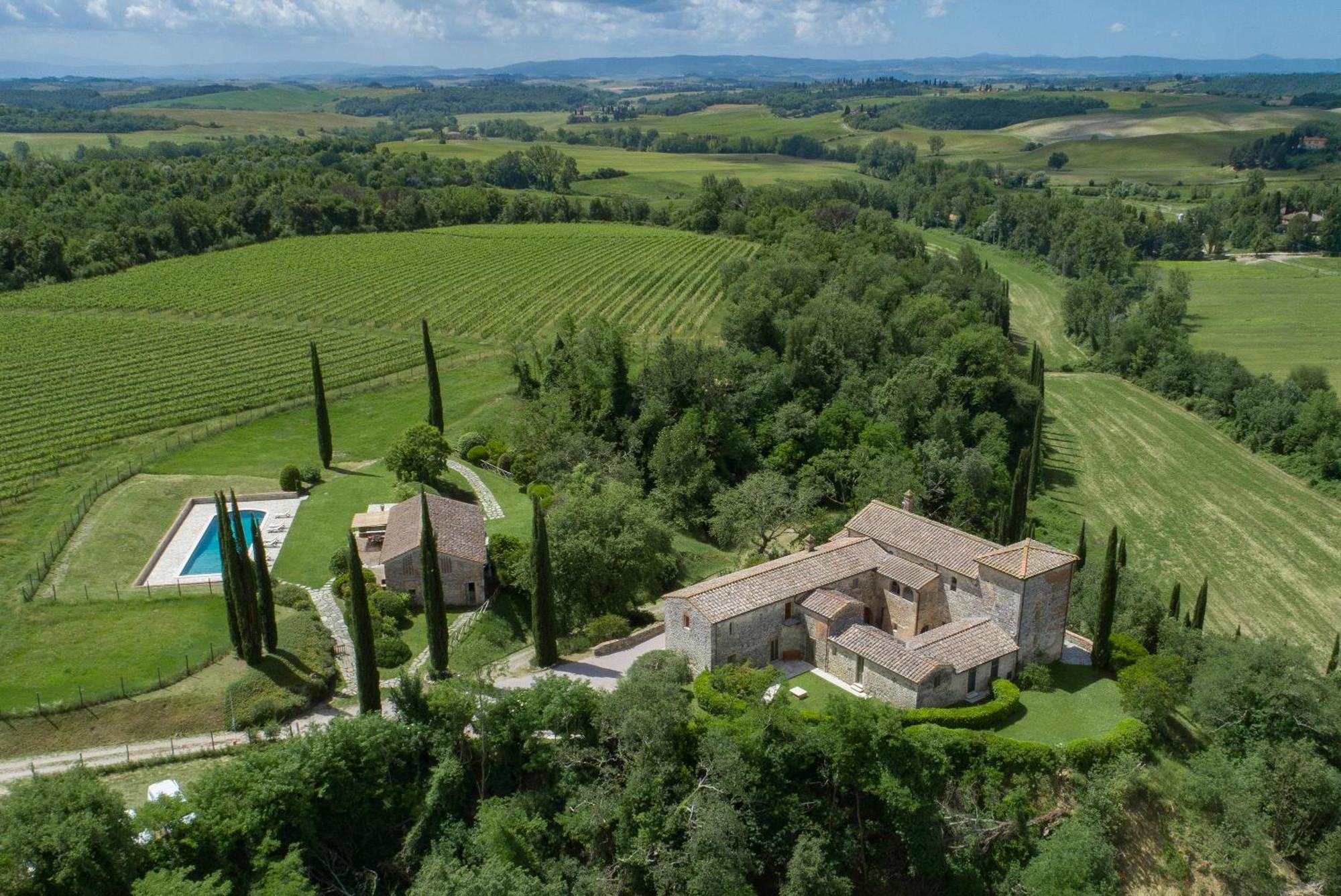 La Gazzara Castell'In Villa Castelnuovo Berardenga Exterior foto